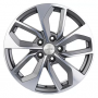 Легковой диск Khomen Wheels KHW1703 7x17 5x112 ET43 57,1 Gray-FP